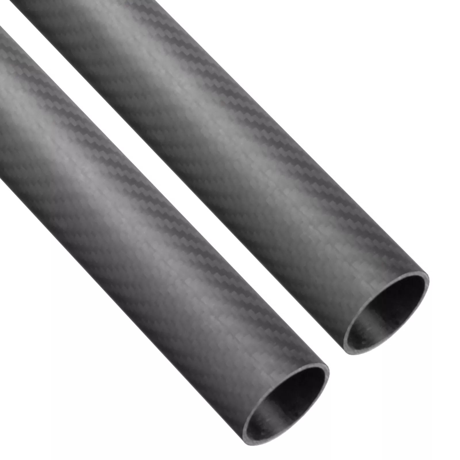 3K Twill Matte Carbon Fiber Tube