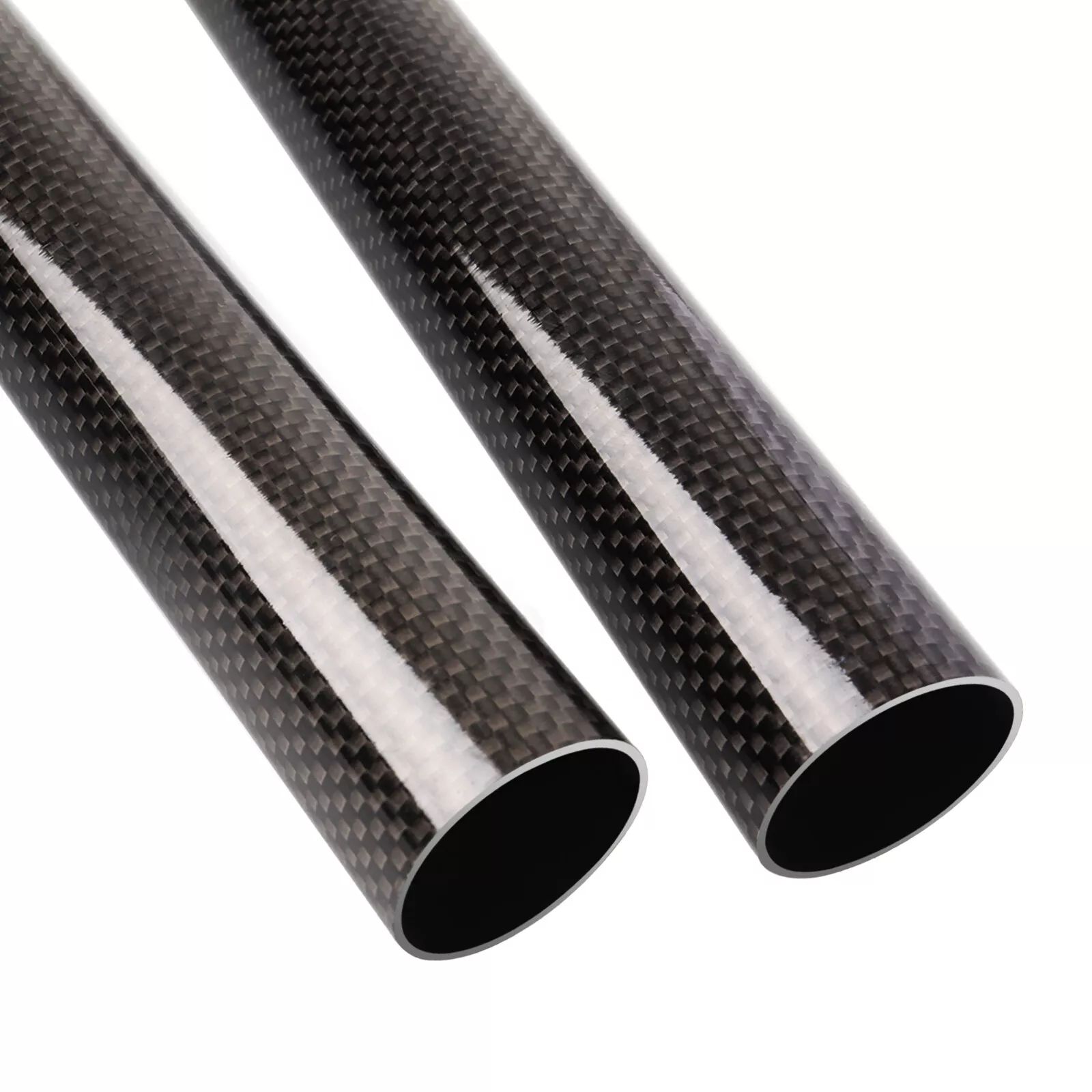 3K Twill Glossy Carbon Fiber Tube